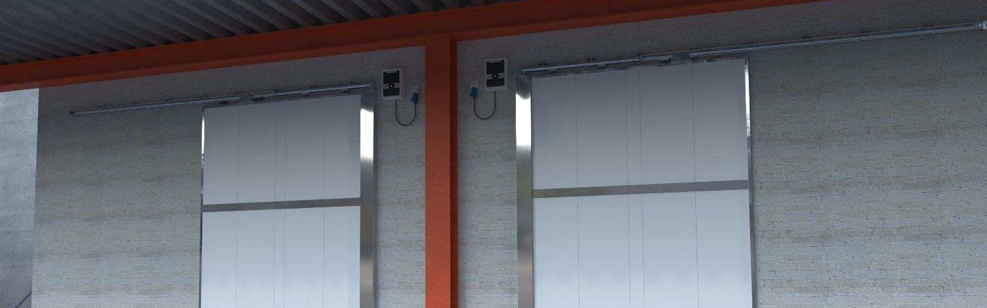 Brandwerende schuifdeur metacon-next magazijn